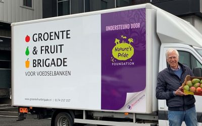 Nature’s Pride Foundation doneert aan Groente & Fruitbrigade